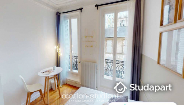 Colocation �tudiante Studio &agrave; Paris 10�me arrondissement (75010)