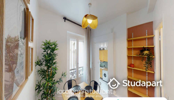 Colocation �tudiante Studio &agrave; Paris 10�me arrondissement (75010)