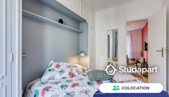 Colocation �tudiante Studio &agrave; Paris 10�me arrondissement (75010)