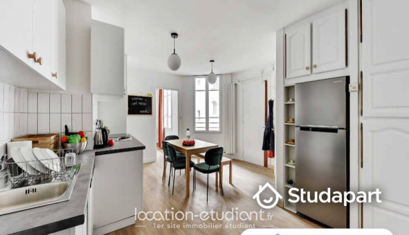 Colocation �tudiante Studio &agrave; Paris 10�me arrondissement (75010)