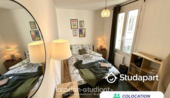 Colocation �tudiante Studio &agrave; Paris 10�me arrondissement (75010)