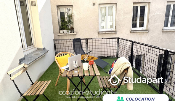 Colocation �tudiante Studio &agrave; Paris 10�me arrondissement (75010)