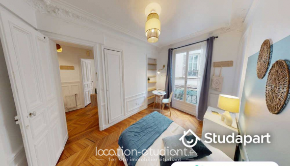 Colocation �tudiante Studio &agrave; Paris 10�me arrondissement (75010)