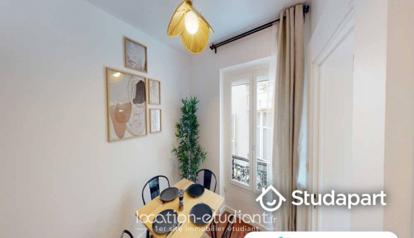 Colocation �tudiante Studio &agrave; Paris 10�me arrondissement (75010)