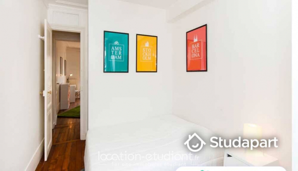 Colocation �tudiante Studio &agrave; Paris 10�me arrondissement (75010)