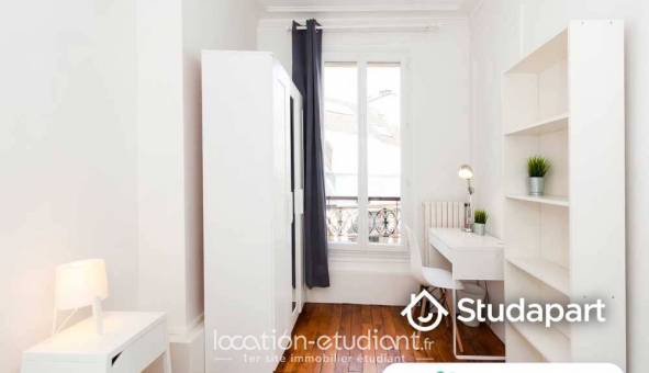 Colocation �tudiante Studio &agrave; Paris 10�me arrondissement (75010)