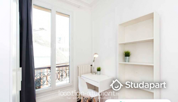 Colocation �tudiante Studio &agrave; Paris 10�me arrondissement (75010)