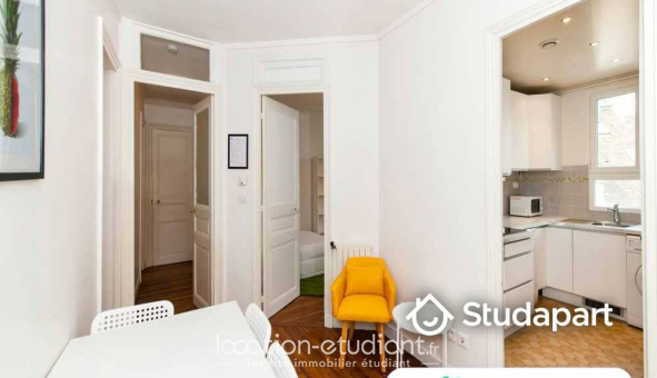 Colocation �tudiante Studio &agrave; Paris 10�me arrondissement (75010)