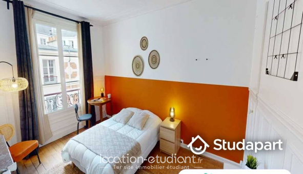 Colocation �tudiante Studio &agrave; Paris 10�me arrondissement (75010)
