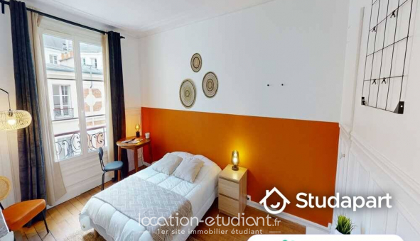 Colocation �tudiante Studio &agrave; Paris 10�me arrondissement (75010)