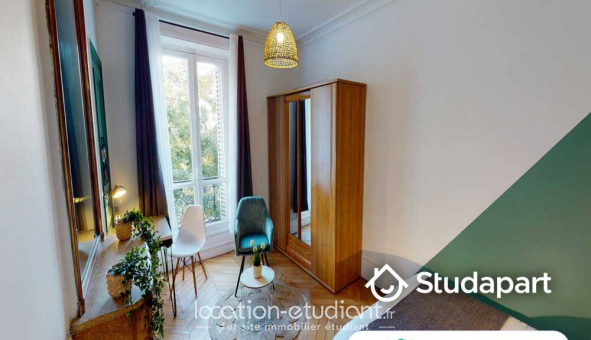 Colocation �tudiante Studio &agrave; Paris 10�me arrondissement (75010)