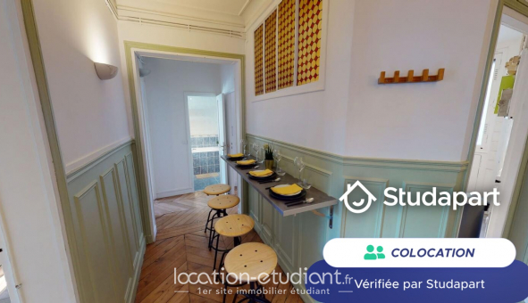 Colocation tudiante T4 à Paris 10me arrondissement (75010)