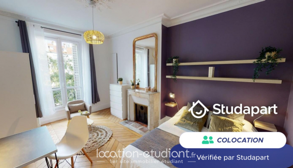 Colocation tudiante T4 à Paris 10me arrondissement (75010)