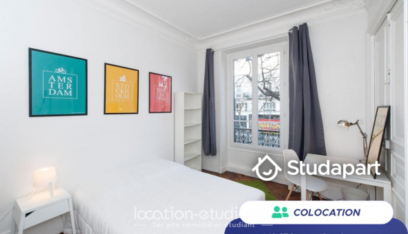 Colocation tudiante T1 à Paris 11me arrondissement (75011)