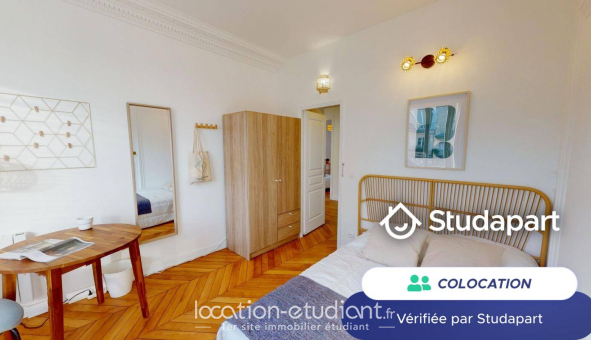 Colocation tudiante Studio à Paris 12me arrondissement (75012)