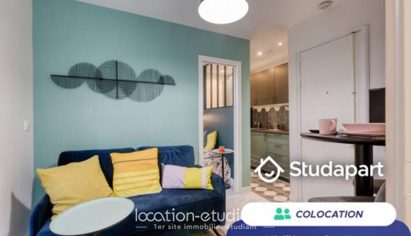 Colocation tudiante Chambre dans une colocation de 18m2