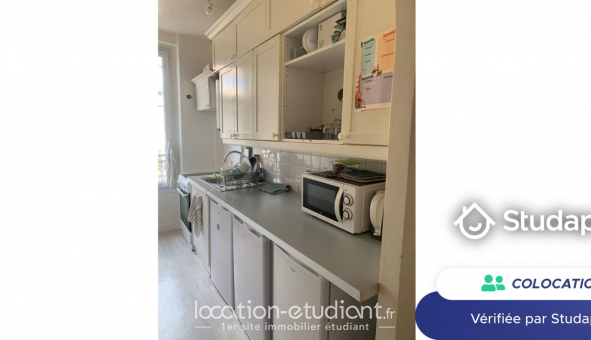 Colocation �tudiante T4 &agrave; Paris 12�me arrondissement (75012)