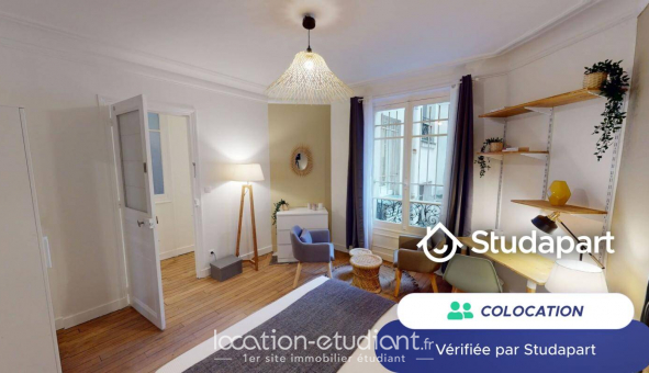 Colocation tudiante Duplex à Paris 12me arrondissement (75012)