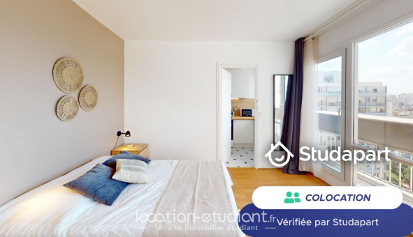 Colocation tudiante Studio à Paris 13me arrondissement (75013)