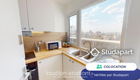 Colocation tudiante Studio à Paris 13me arrondissement (75013)