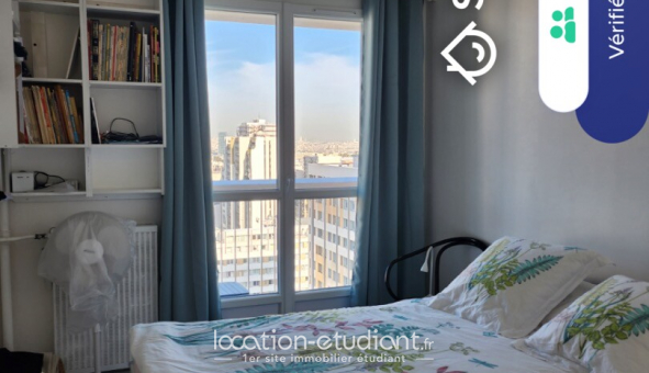 Colocation tudiante Studio à Paris 13me arrondissement (75013)