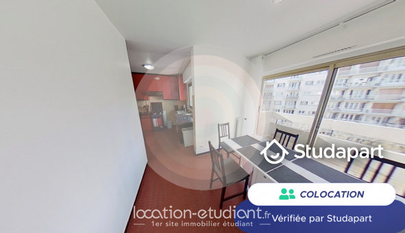 Colocation tudiante Studio à Paris 13me arrondissement (75013)
