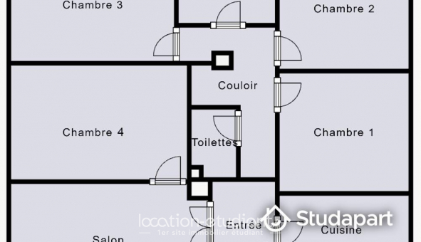 Colocation tudiante Studio à Paris 13me arrondissement (75013)