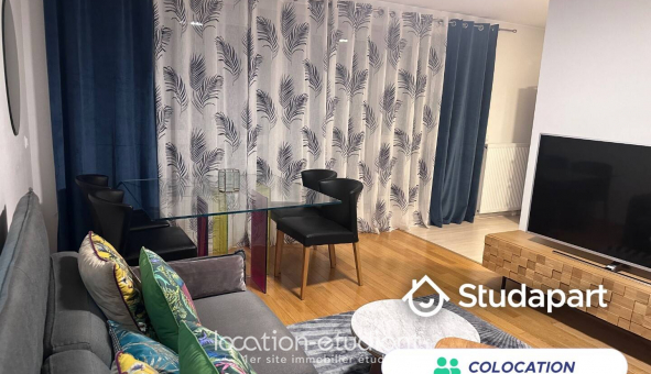 Colocation tudiante Studio à Paris 13me arrondissement (75013)