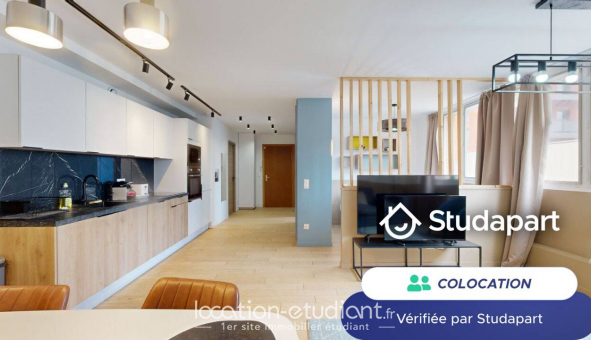 Colocation tudiante Studio à Paris 13me arrondissement (75013)
