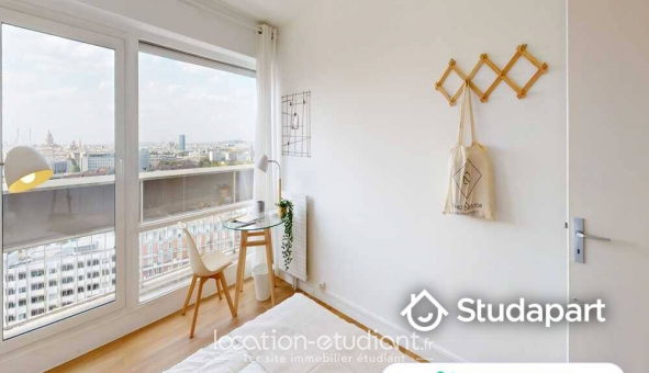 Colocation �tudiante Studio &agrave; Paris 13�me arrondissement (75013)