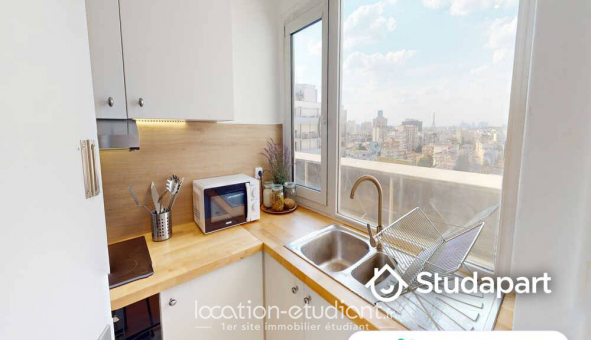 Colocation �tudiante Studio &agrave; Paris 13�me arrondissement (75013)