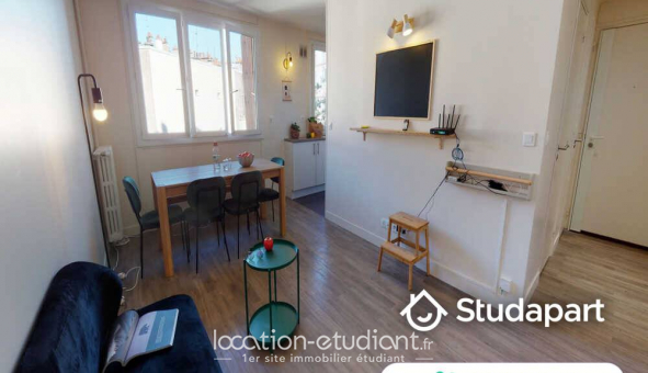 Colocation �tudiante Studio &agrave; Paris 13�me arrondissement (75013)