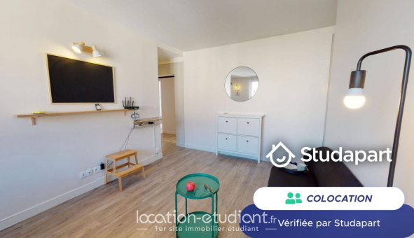 Colocation tudiante Studio à Paris 13me arrondissement (75013)
