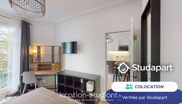 Colocation tudiante Studio à Paris 14me arrondissement (75014)