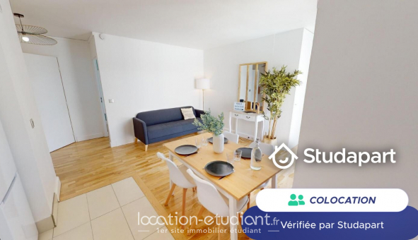 Colocation tudiante Studio à Paris 15me arrondissement (75015)