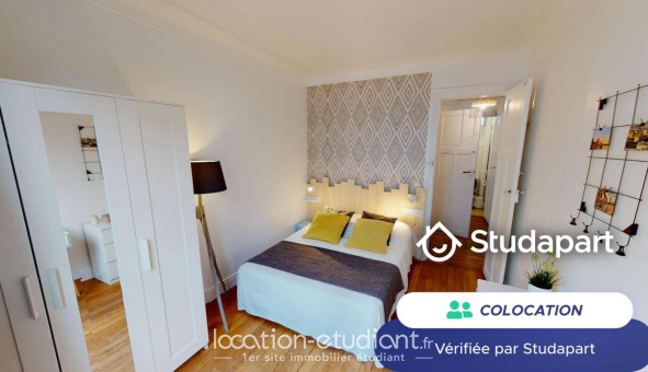 Colocation tudiante Studio à Paris 15me arrondissement (75015)