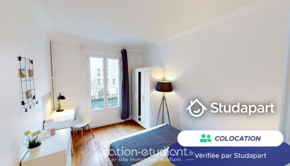 Colocation tudiante Studio à Paris 15me arrondissement (75015)