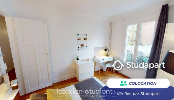 Colocation tudiante Studio à Paris 15me arrondissement (75015)