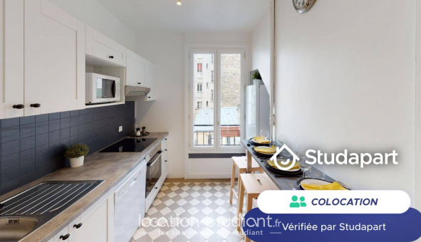 Colocation tudiante Studio à Paris 15me arrondissement (75015)