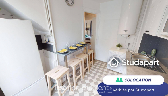 Colocation tudiante Studio à Paris 15me arrondissement (75015)