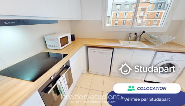 Colocation tudiante Studio à Paris 15me arrondissement (75015)