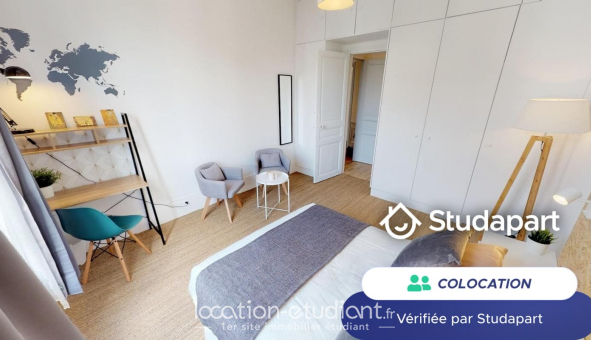 Colocation tudiante Studio à Paris 15me arrondissement (75015)