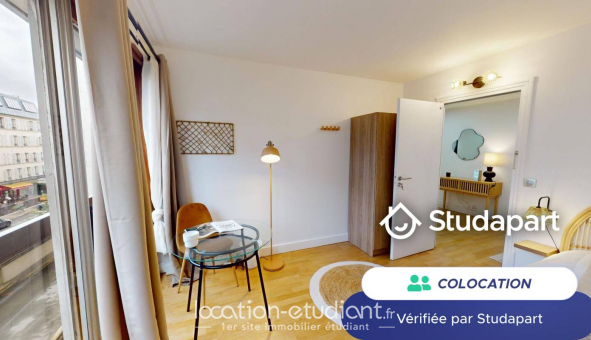 Colocation tudiante Studio à Paris 15me arrondissement (75015)
