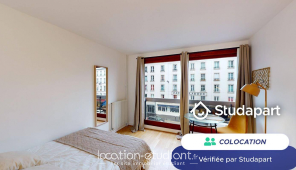 Colocation tudiante Studio à Paris 15me arrondissement (75015)