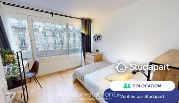 Colocation étudiante Studio à Paris 15ème arrondissement (75015)