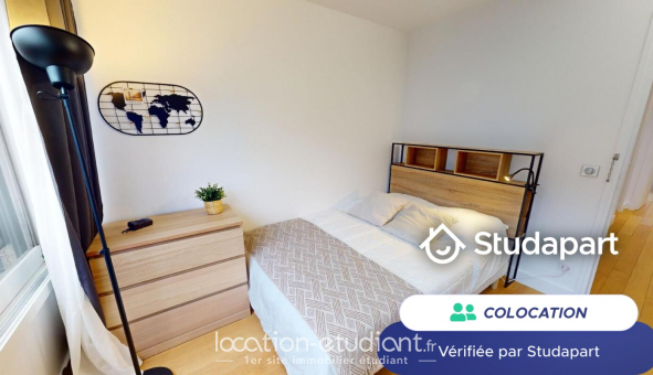 Colocation étudiante Studio à Paris 15ème arrondissement (75015)