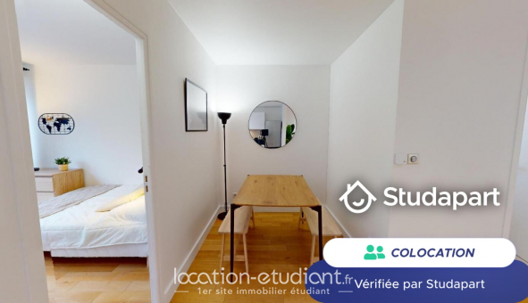 Colocation étudiante Studio à Paris 15ème arrondissement (75015)