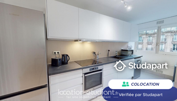 Colocation étudiante Studio à Paris 15ème arrondissement (75015)