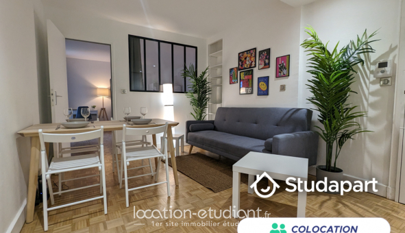 Colocation tudiante Studio à Paris 15me arrondissement (75015)