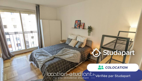 Colocation tudiante Studio à Paris 15me arrondissement (75015)